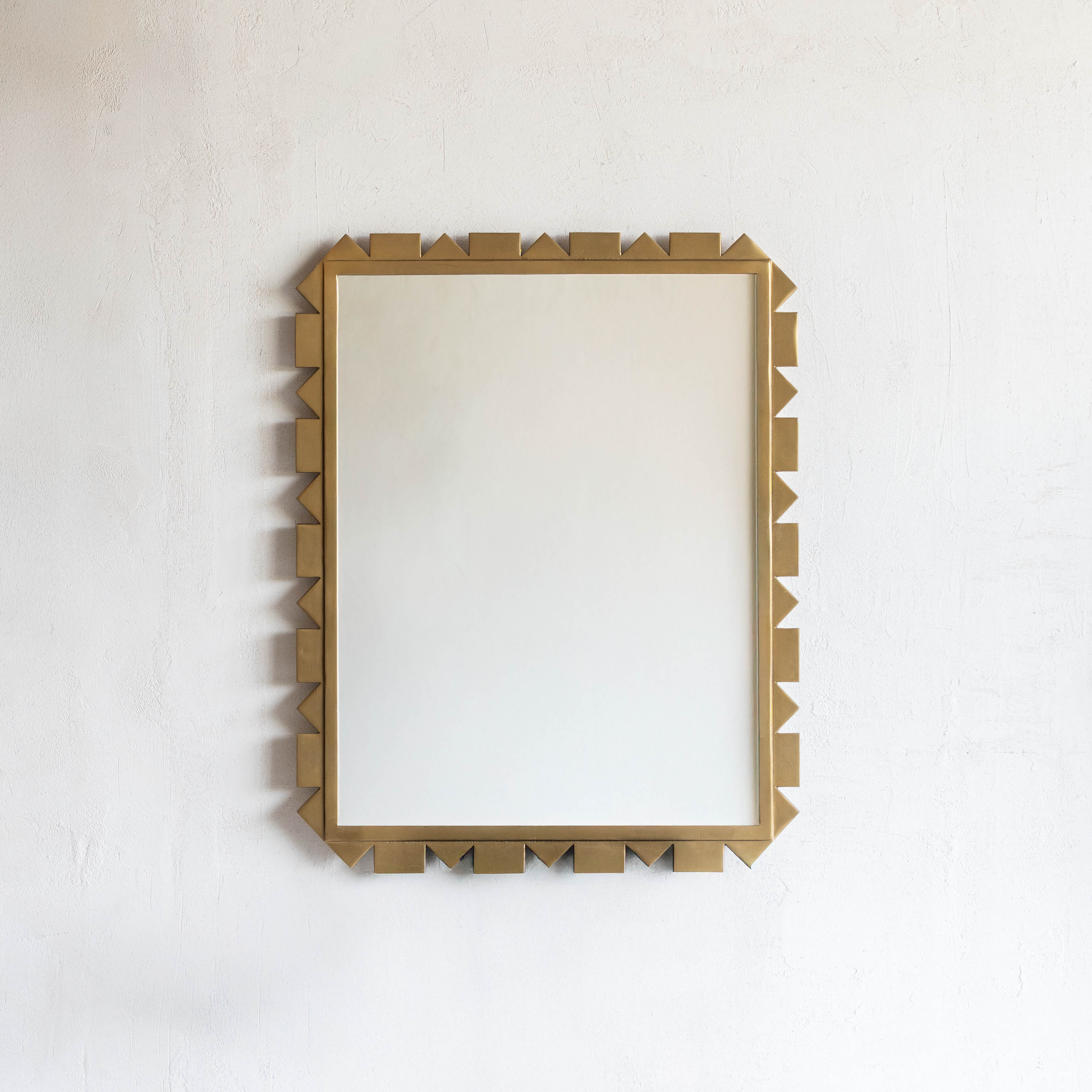 Caian Antique Brass Wall Mirror