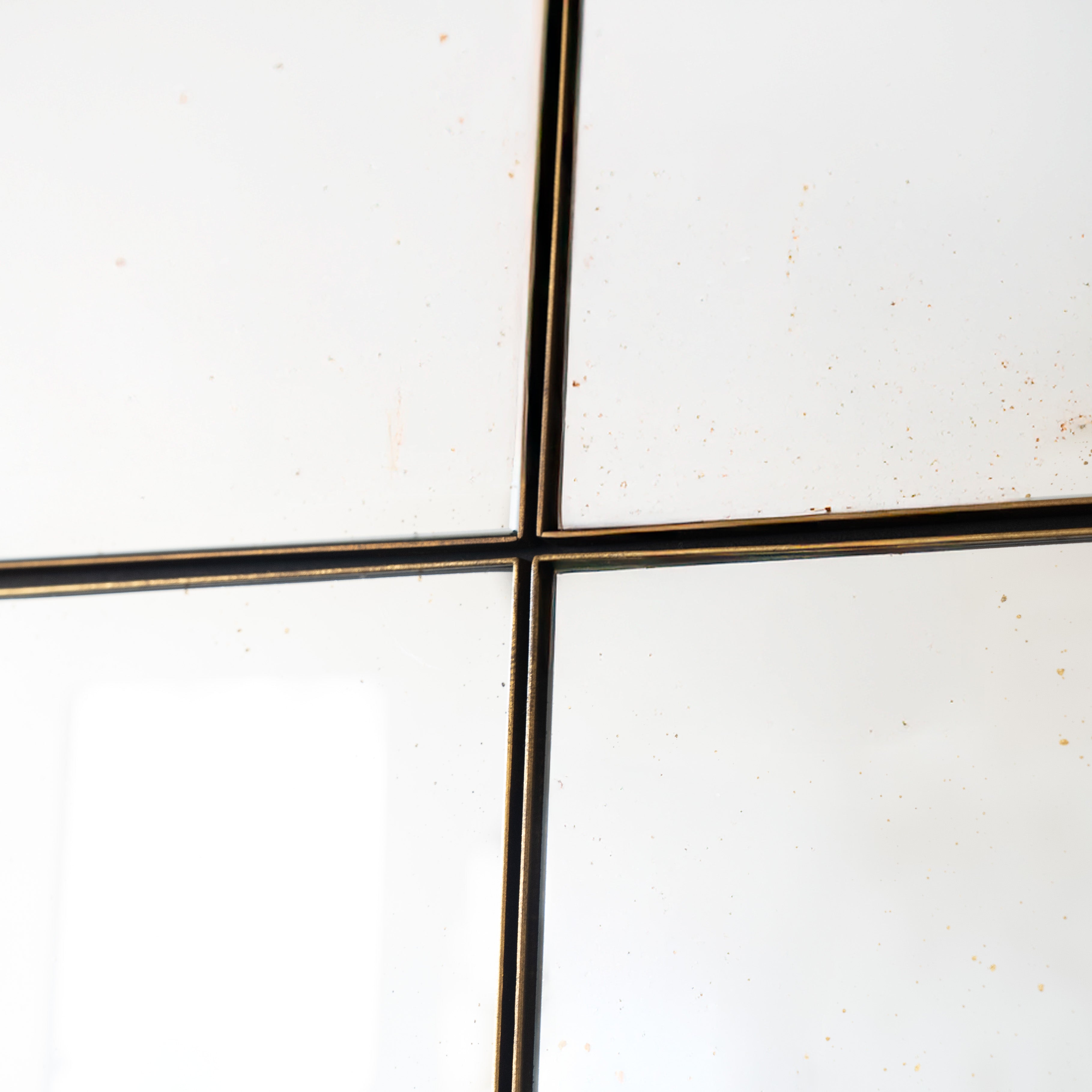 Aged Charm Vintage Rustic Arch Wall Mirror 120x70cm  - GET24504SA