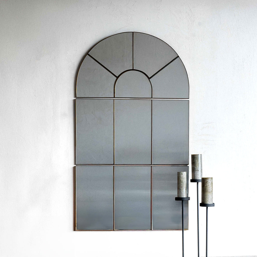 Timberline 3-Panel Arched Vintage Full Length Wall Mirror – GET24511SA